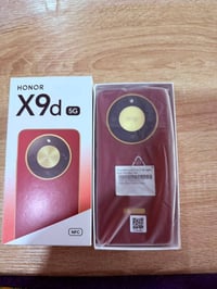 HONOR X9d ROM:256GB  RAM:12GB   النظافه 99/ استخدام يومين السعر 400 قف...