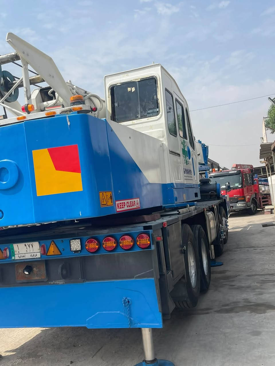 كرين كاتو ٣٠طن مديل ٨٦مكفول كفاله عامه رقم كركوك بسمنه تخم تاير مكينه جديده جاهز للعمل اي استفسار اتصل ***********
