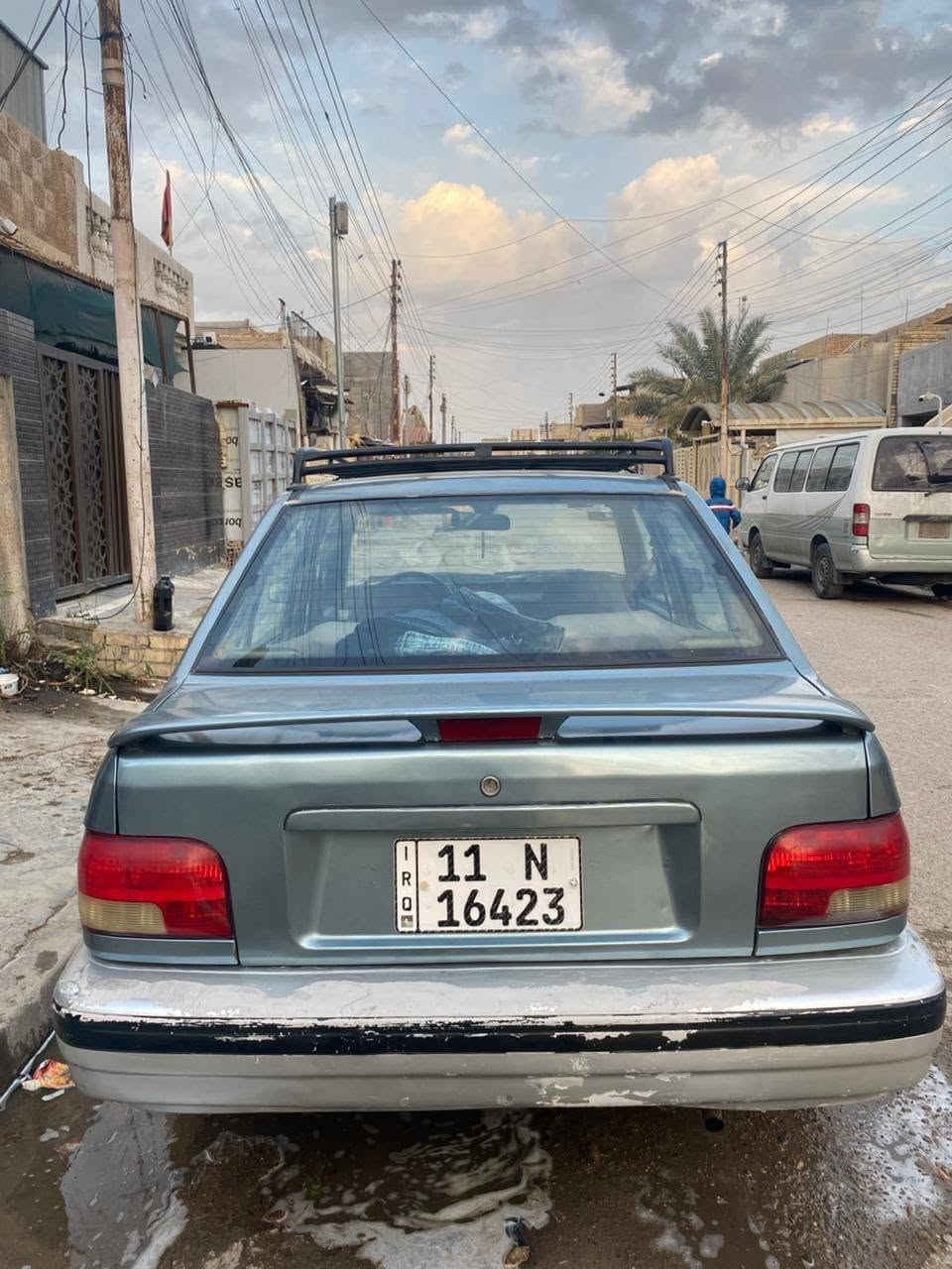 سلام عليكم برايد موديل 93 سياره ما بيه اي نقص متصرف عليه ربع رقم بغداد مصفرا غرامات سنويه جديده رقام نكليزي كير ومحرك مكفولات سياره بدون ضربه بس صبغ أثر جراد وصبغته خير من الله تخم تاير جديد صدر مامي خلفي جديد مشط سترين جديد كامله سياره من كلشي ابيع مستعجل تصل بل رقم ودلل *********** مكاني بغداد شهدا البياع
