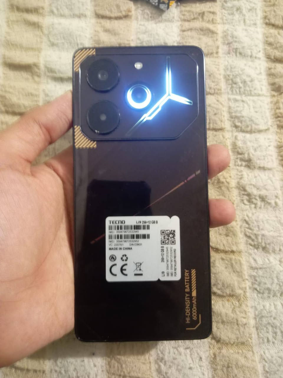 سلام عليكم حبايب تكنو POVA 6PRO 5G الجهاز كله بلادي بعده بضمان الشركه ما مفتوح وين ميعجبك تفحص ذاكره 256 عشوائية 24 لا ٦ ولا ١٢ يشغل ألوان بل ضهر شحن سريع ٧٠واط كامل ملحقاته هوا وستيكراته وكارتونته وشاحنته للبيع ب٢٨٠وبي مجال أو للمراوس شعندك نزل رقمي للتواصل خط وأتساب *********** متواجد, 24 ساعه الخاص مفتوح للجميع تنورونه

