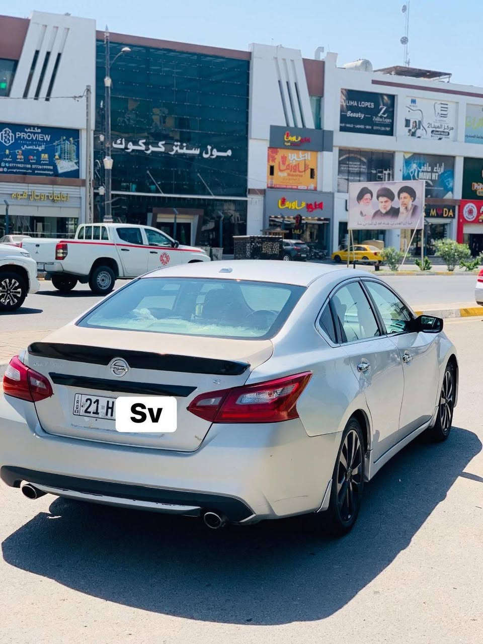 نيسان التيما ٢٠١٨ للبيع 
سونر موجود 
سنوي جديد 
بطاقة بنزين 
سعر ١٠٢,٠٠٠$ كركوك, العراق

نص مكتوب في الصور:
- Altima
- 2018