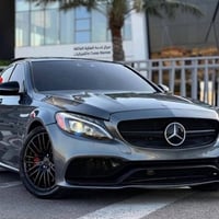 مارسدس c300 موديل 2018 كت كامل AMG بلادي  محرك 2000تيربو  الحادث جاملغ...