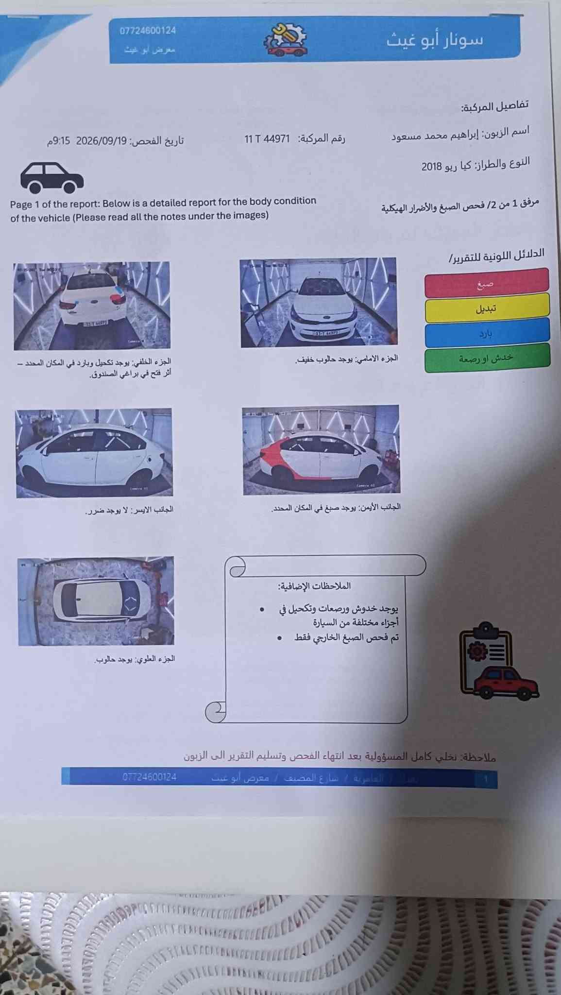كيا ريو • ٢٠١٨ • ممشا ٦٤ الف