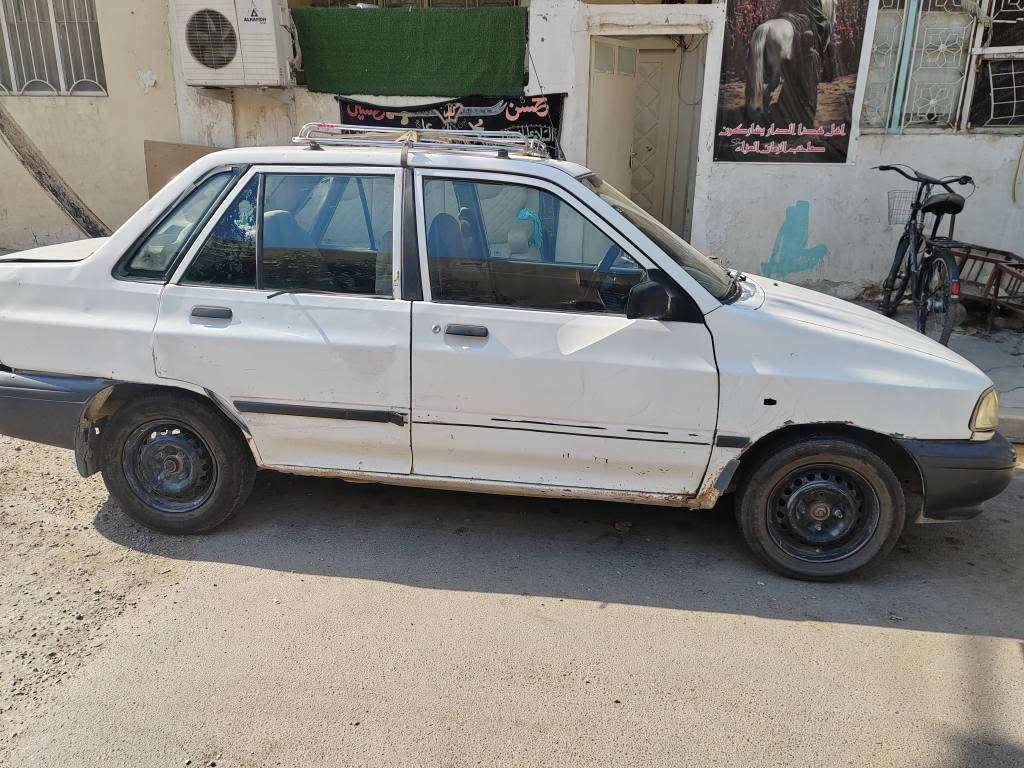 سايبا رقم ذي قار انكليزي.. سنوية صاقطة من ٢٠٢٠  رقم ألماني.. صاحبها متوفي بس مسوين وكالة.. يعني اكفلك تحويل. السيارة تتحول.. صاحبها ابو الوكالة يطلب عليها ٤ ورقات..... السيارة كايمة. يرادلها مكينة.. بس شغالة و تمشي عادي. ادخن.. و خياسات بسيطة.. الشواصي واحد سليم و واحد معمر فقط.. تبريد عاطل.. يعني يرادلها ترتيب.. السعر ١٦ ورقة من الاخير
مكاني بغداد الكاظمية *********** بغداد, العراق
