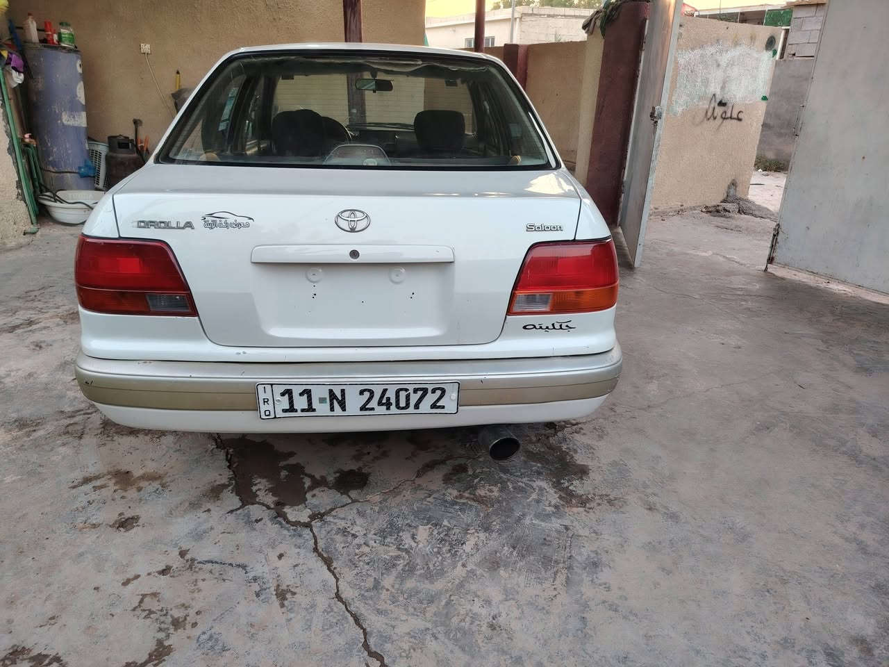 السلام عليكم كورلا للبيع موديل 96 كير أوتو محرك 1800 محرك وكير كفاله مصبوغه حزام كهربائيات كلها شغاله رقم بغداد تحويل مباشر تخم تاير وحداديه خير من الله شاشه جام يصعد وينزل السياره جاهزه وخير من الله مكاني بابل السعر 47 تواصل عل الرقم ***********

