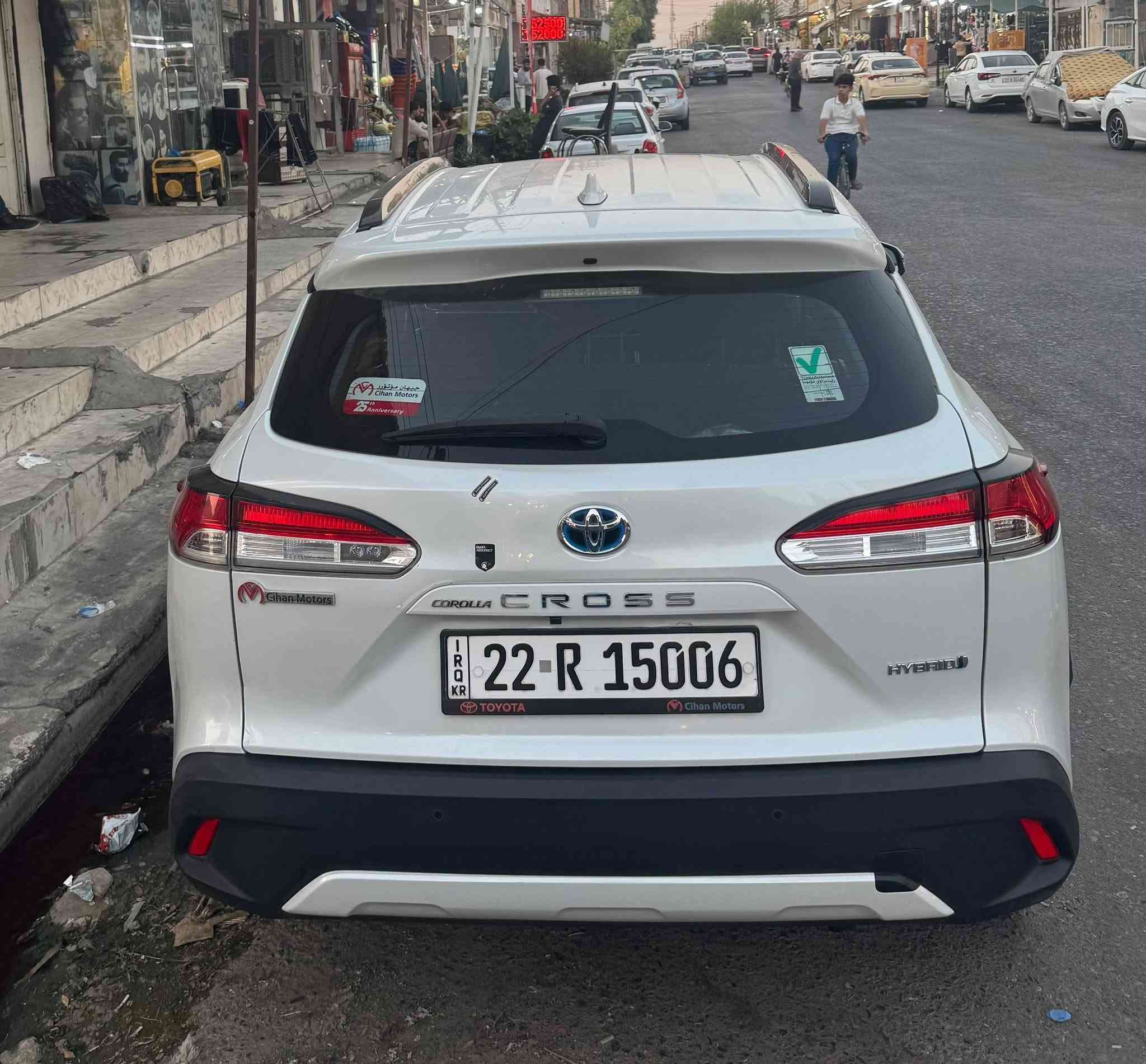 توێتا کروز شەریکە جیهان هایبرێد 
مۆدیل 2023 ناوسۆر کامل مواصەفات
60هەزار ڕۆیشتوە 
گێڕ مەکینە کارەبایات کامل بەشەرت
سەنەوی ژینگە تا 2028
تەنها یەک پیدی ئاڕی هەیە بێ سبوغە
نرخی 208 مەجال
***********
***********
#وتساپ #فایبر
