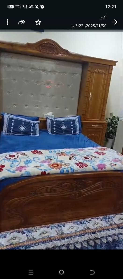 غرفه نوم كامله بعدهي جديده. جديده زلغ ما بيها مستعمله كلش قليل  ونجارته عد دكتور خشب  معروفين صارت علي ب 3ملاين ونص  وهسه انريد انشيل وردت ابيعهن 
السعر مليونين ونص قفل 
مكاني بصرة 
***********

نص مكتوب في الصور:
- 12:21 أنت 2025/11/30، 3:22 م
- 45G 2,23 KB/S 12:21 أنت 3:22 ،2025/11/30 م 00:14 01:03 1,0x رد
- 67 45G 7.97 KB/S 12:21 أنت 3:22 ، 2025/11/30 م 00:04 01:03 1,0x رد
- 12:21 أنت 3:22، 2025/11/30 م 00:06 01:03 1,0x رد
- أنت
- 3:22 ،2025/11/30 م