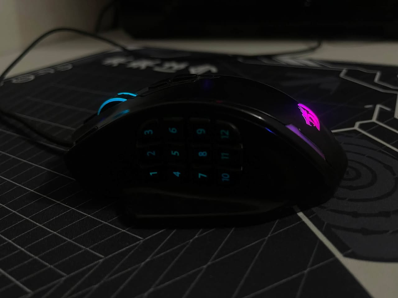 Redragon M908 • مستخدم قليل • 12 زر قابل تخصيص