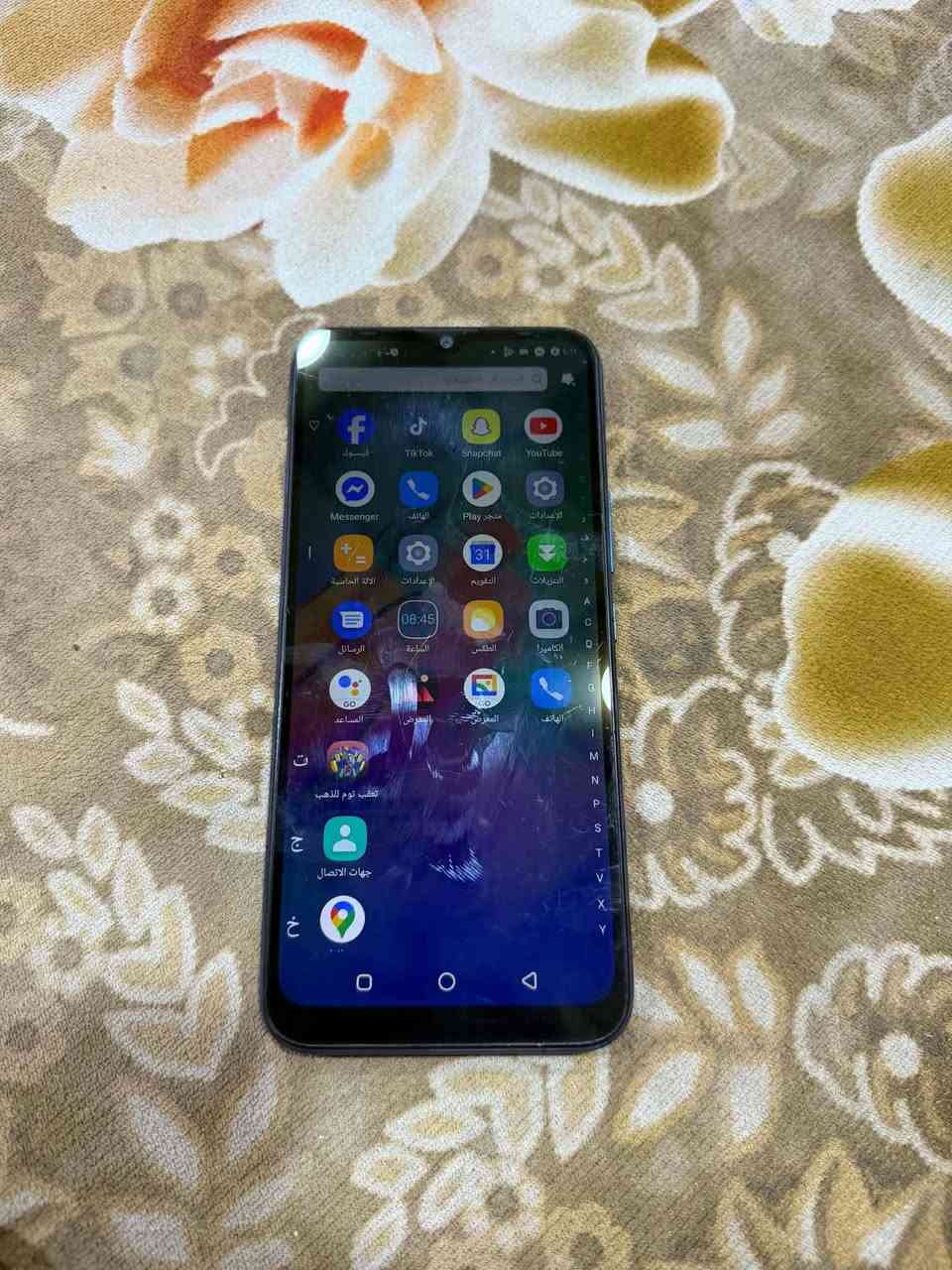 السلام عليكم جهازInfinix SMART 5 ذاكره 32 رام 3 دبل سيمكارت جهاز لوك ماواصل مصلح كله بلادي وبشرط البيع او مراوسه السعر 70 وبي مجال 
العنوان كركوك دوميز
رقم الهاتف *********** بي واتساب
