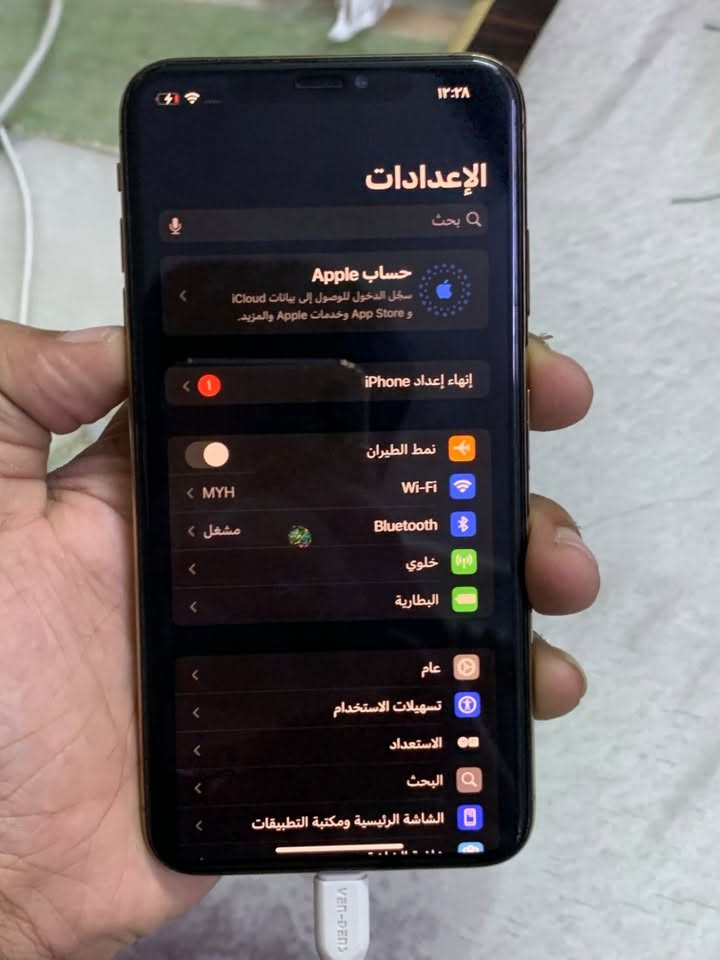 آيفون XS ماكس • ٦٤ • فيس ايد شغال