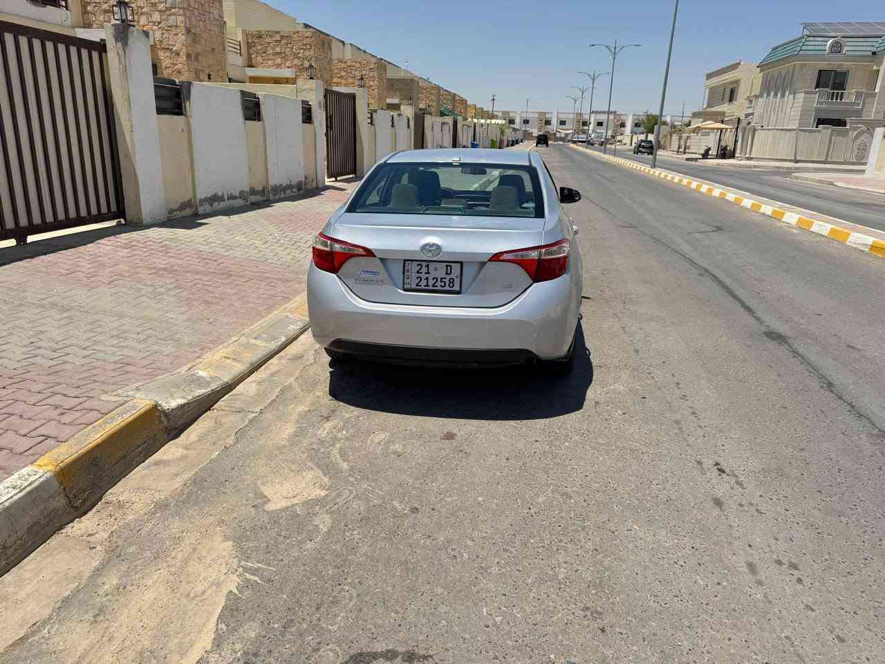 السلام عليكم بيع فقط 119$
كورلا 
2016 
ضرر موضح بالصوره فقط جاملغ 
كير محرك تبريد كلها شرط 
مكاني تكريت القادسيه 
سنويه لي نهايه ال 2027 
رقمها شمالي سليمانيه 
ماشيه 130 ميل
السياره برغي متخلي عليها كامله مكمله 
***********
