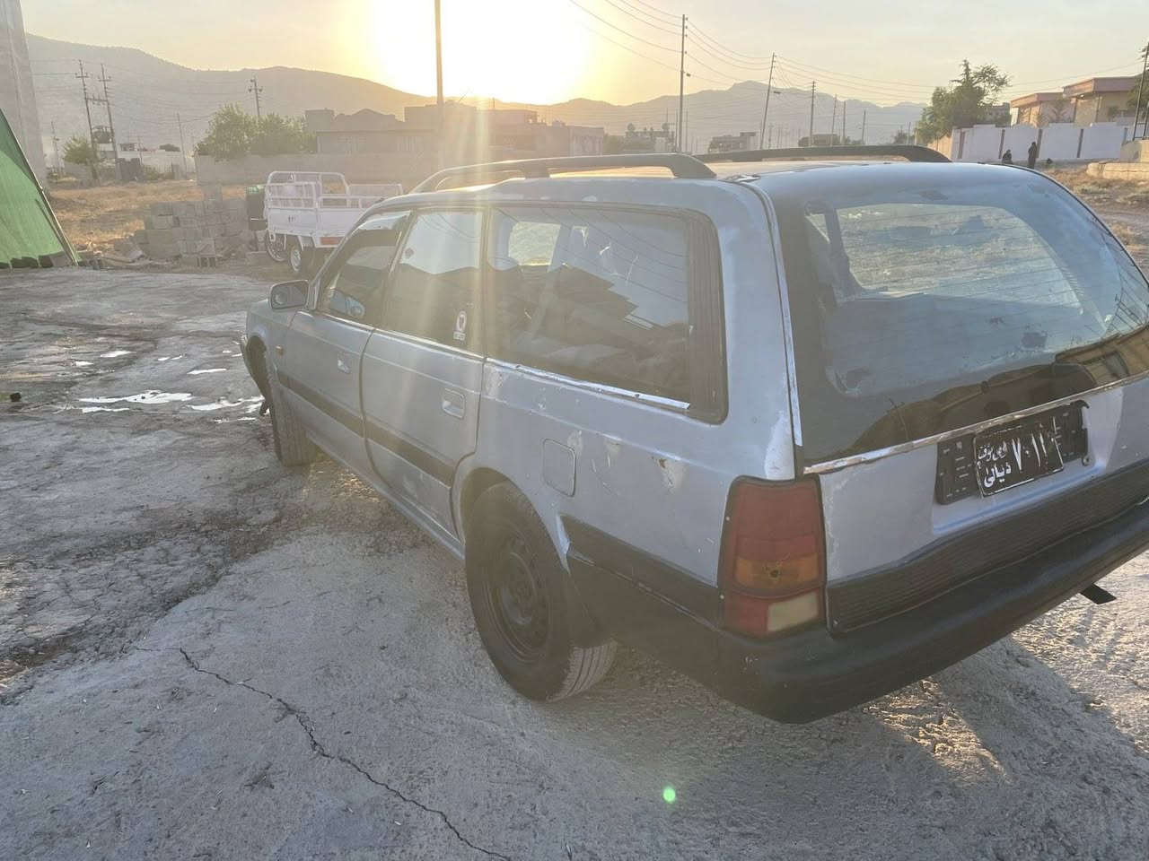 به ناوي خودا
مازدا ستيشن مؤديل 1991
مه كينه 12به رخه
تايه كاني باشن
مه كينه كه توزيك دوكه ل ده كه 
كالبوونه وه ي هه يه 
هه ر 4جام كاره باي
دوو تاكي به زين
هه تابليت به كيشه زؤر 
ده گي گرايم شه فتي تيدايه

سه ياره كه مالي باره مالي فه قيره 
ئه وه 6ساله له كنه خؤمه
سه ياره كه حلوجه به شه رت مالي كه سي تيدانيه 

نرخيشي 14كه ميك تيدايه برايه مه
ناو نيشان سه ر وجاوه رانيه 
*********** فايبه ر وه تسئاب
ئه دمين 😍
