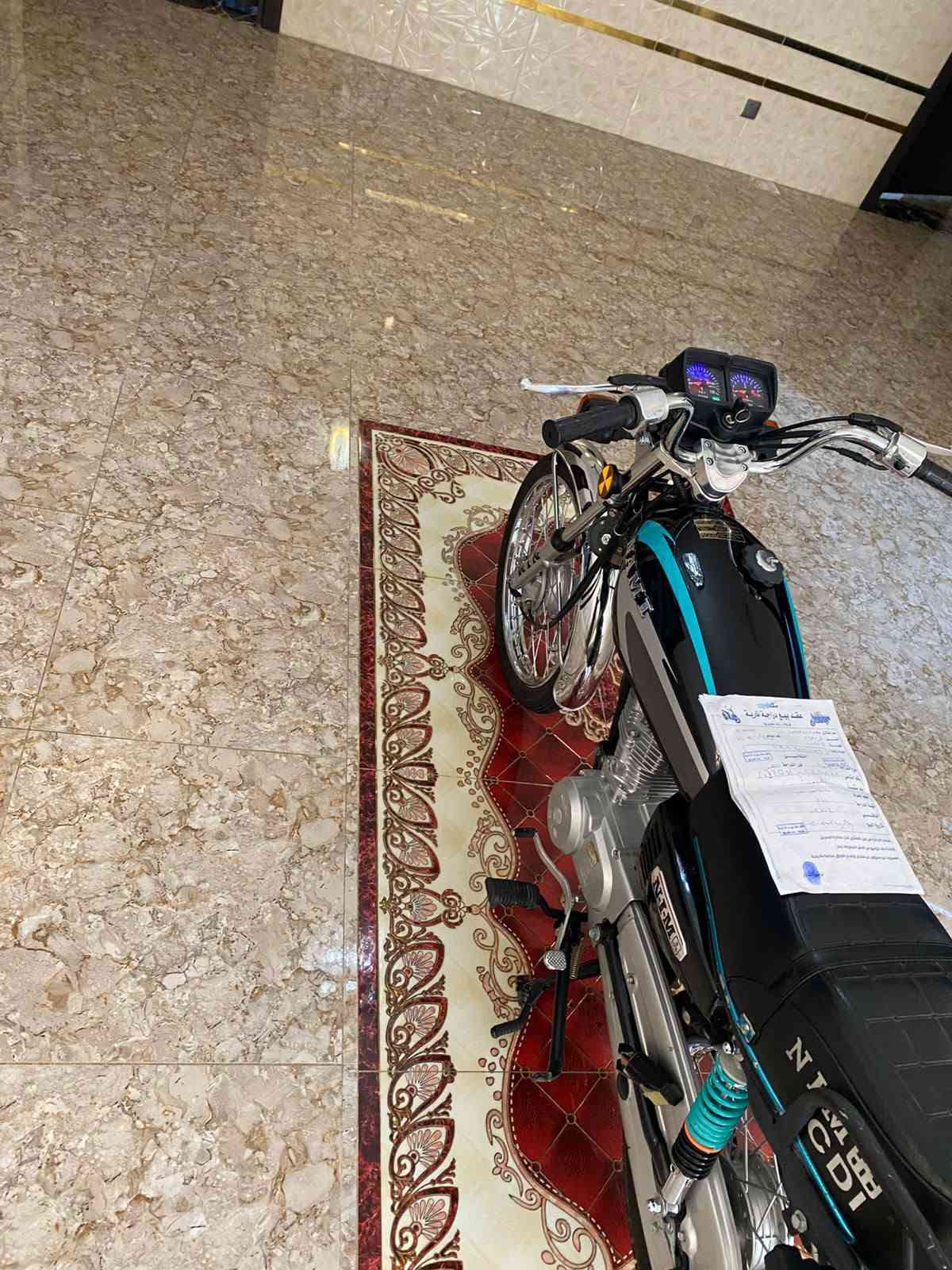 سلام عليكم 
نامة موديل 26 اوراق كاملة 

ماصارلها فترة من طالعة من المعرض 
3احرف /كفالة عامة من كلشي 
مكاني /مسيب
الرقم
***********
