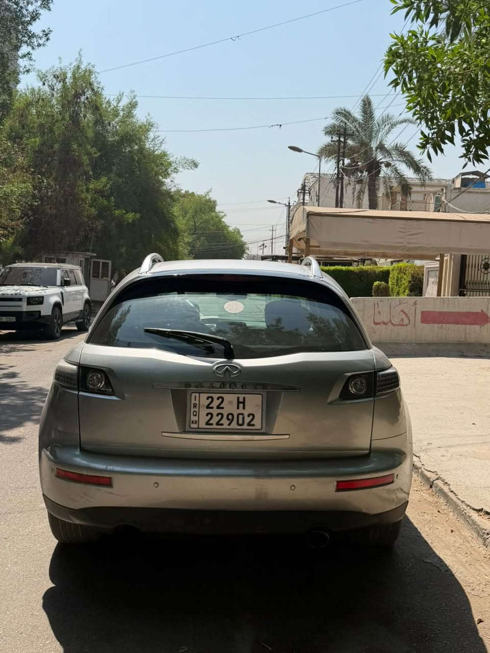 انفنتي fx35  موديل ٢٠٠٦ محرك ٣٥٠٠ تنفس طبيعي وارد خليجي السيارة بيها أربع قطعة ابيع حزام السيارة فول مواصفات عدى البصمة محرك كير مكفولات التبريد ثلج رقم أربيل باسمي تريد تحويل تريد وكالة السيارة بيها نقوصات جداً بسيطة 
***********
*********** بغداد, العراق
