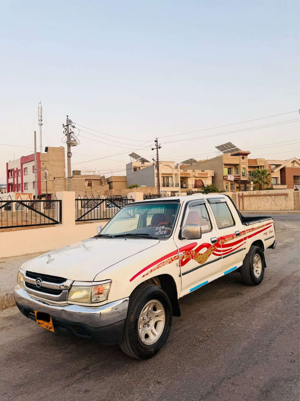 رەقەم تەلەفۆن (***********)
دێر مۆدیل ٢٠٠٦ مەکینە بەخ بیلادی جام کارابای گێر و مەکینە و ئاکسل و شانسی هەمووی بەشەرت رەقەم هەولێر بەناو کردن و غەرامە بەشەرت  ٣ وەرەقە غەرامەی لەسەرە دوای ماحمەلە دەگەرێنمەوە بۆت زۆر خاوێن ماوەتەوە نرخ٥٢ وەرەقە و مەجال أربيل, العراق
