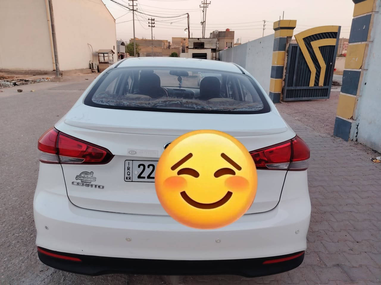 سيراتو للبيع موديل 17 رقم اربيل بسمي سنويه لل 31 مكفوله بيه بس ألي موضح بلصوره السعر 125 او بيه مجال /العنوان النجف /***********
