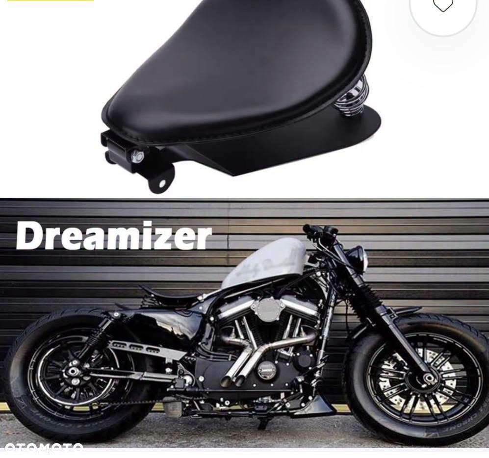 مقعد هارلي ديفيدسون سبورتستر الفردي
***********

نص مكتوب في الصور:
- OTOMOTO
- Dreamizer