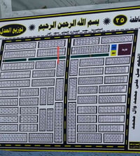 توزيع العدل مقاطعة ٢٥ • ١٥٠م • طابو