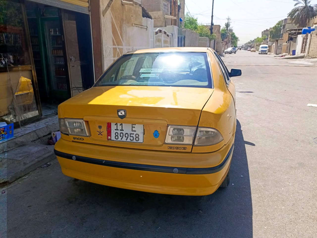 سمند 2013 للبيع كفاله كير ومكينه تبريد ثلج قطعتين حداديه نضيفه ***********عنوان السياره بغداد
