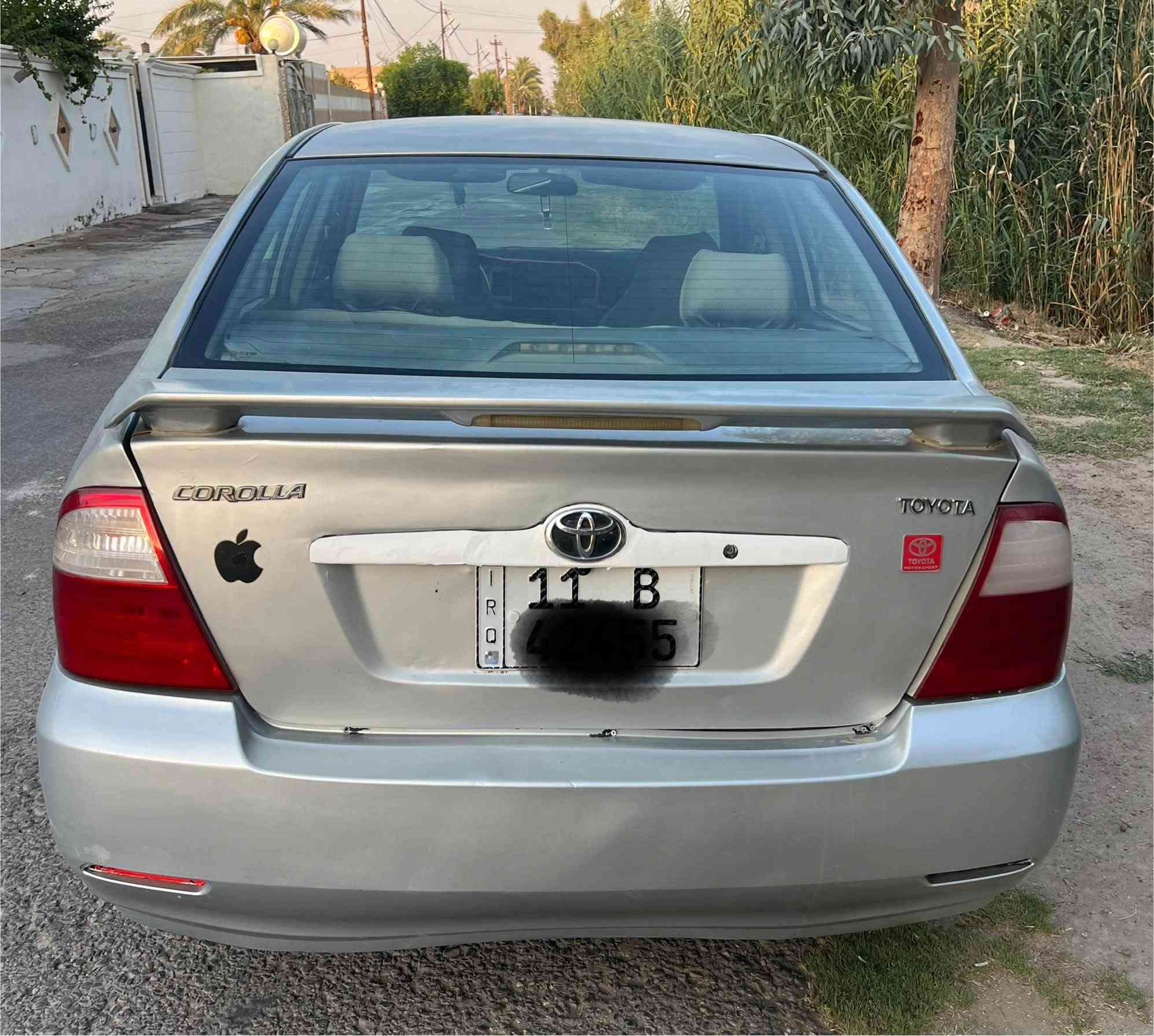 السلام عليكم للبيع او مراوس بسياره حديث كورلا بيكاتشو موديل  2004  محرك كير كفاله تبريد تخم تاير صبغ حزام اثر جراد وشخوط السنويه 2028 بسمي السعر 68 / المكان جزيرة الخالديه  / الاستفسار  ***********
