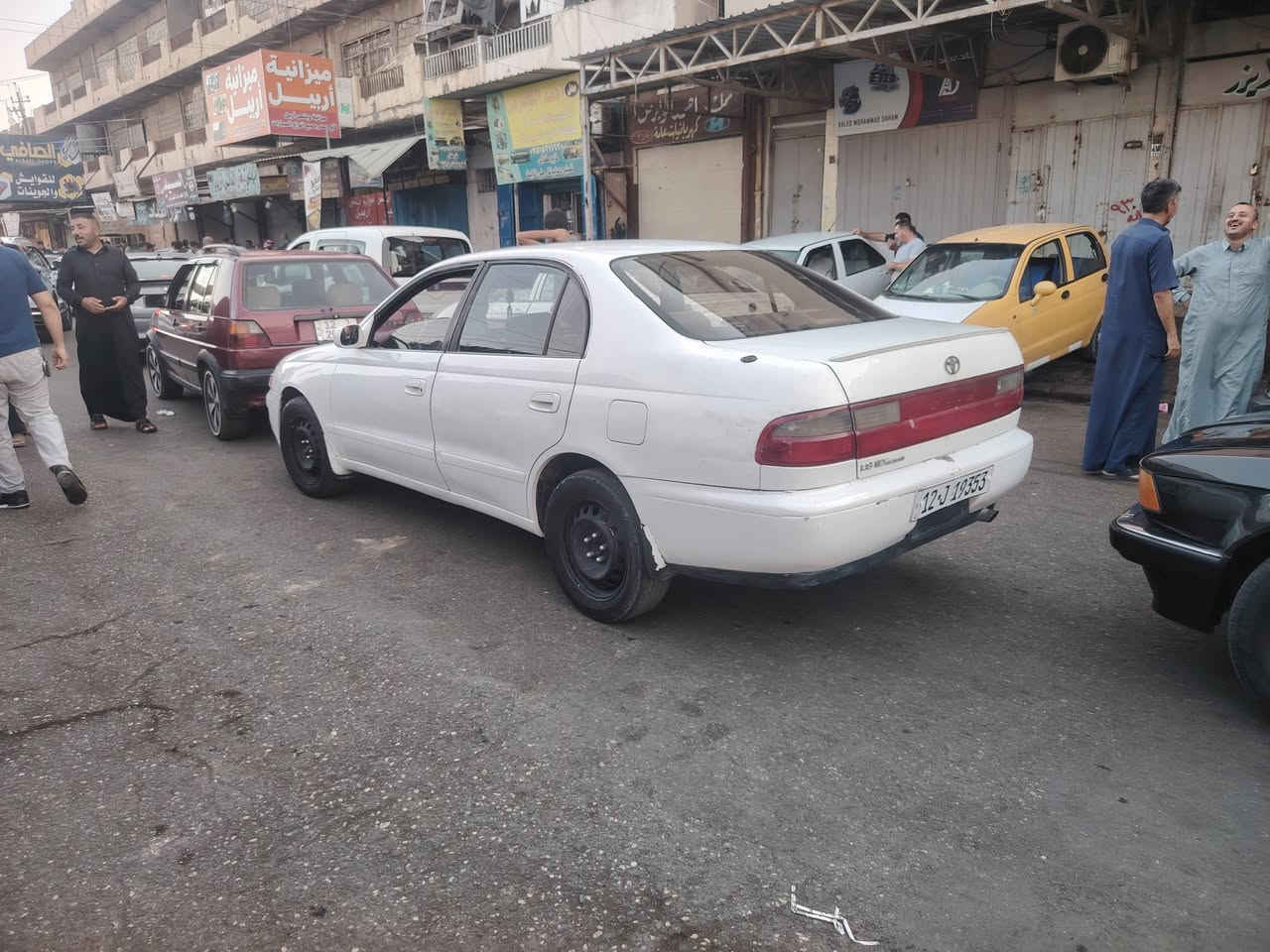 السلام عليكم
فرخ بطه موديل ٩٣ محرك شرط تبريد شغال شاشه كامره بدون صبغ كير شرط نضافه فول رقم اجنبي بيها طخه بكد الشبر بالجاملق الوره  السعر ٦٠ وبيها مجال الرقم ***********
