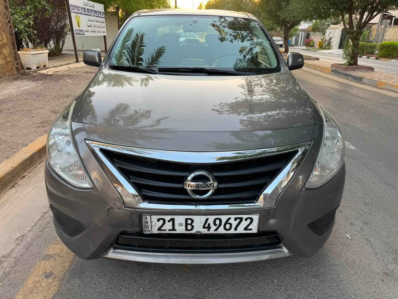 السلام عليكم..
نيسان صني 🚘 2023رقم سليمانيه الدولي 
هندي البليته الزركه المرغوب 
ماشية 53الف km 
السعر 107 $ ورقه وبيها مجال للجادين بالشراء

السيارة مكفوله من الضربه الصبغ  فقط بارد كم بارد تقريبا 4 اماكن اثر طخات الشارع
مواصفات..
شاشة أبل كار بلي..كاميرا..حساس خلفي..دبل ايرباك....كشن جك..تحكم ستيرن جهتين.. والمري كهرباء..يدات نيكل..ويل اسود حجم 15..تجاوي متحركة..داخل لون اسود ..مانع انزلاق..( سنويه بسمي شخصيا التحويل ثاني 
يوم ) 
عنواني بغداد حي العدل  ☎️ ***********
