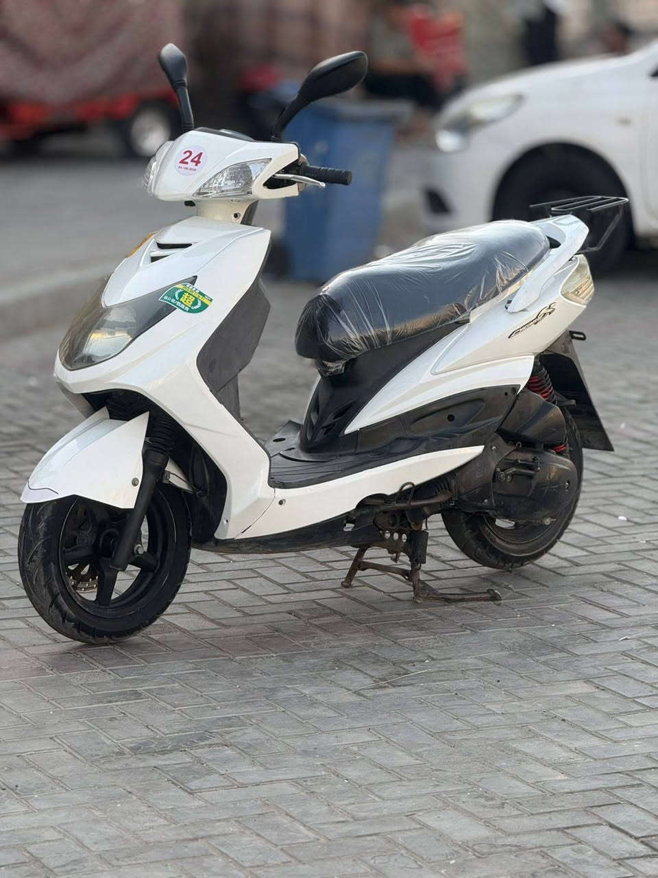 سلام عليكم.... مكلف بلنشر
دراجة سكنس(فحل )  🛵 للبيع
دراجة شلعه معدل كهربائيات كلهه شغاله 
دراجة جديده  بلادية
أي نقص مابيهة
جيب فيتر وتعال افحص
العنوان بغداد مدينه الصدر الاستفسار الاتصال على الرقم 📞 ***********
