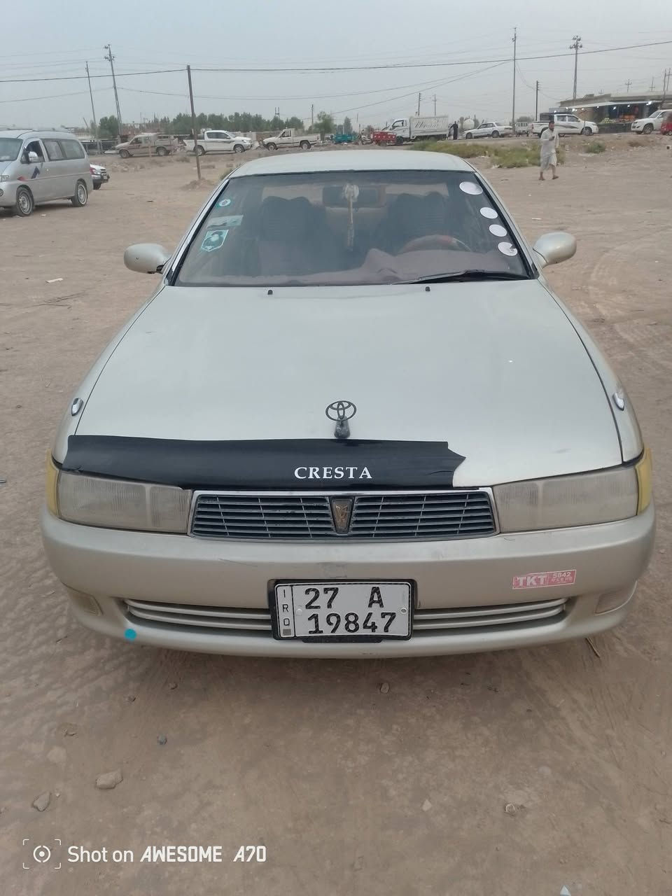 مكلف بل نشر البيع كرسته مديل 93مكينه ونجي جديه  رقم نكليزي سنويه 30 سيارة مكفول كفاله  من كصه ونقل الجثه  السعر 45وبيه مجال مكاني الناصريه قضاء الرفاعي***********

نص مكتوب في الصور:
- Shot on AWESOME A70