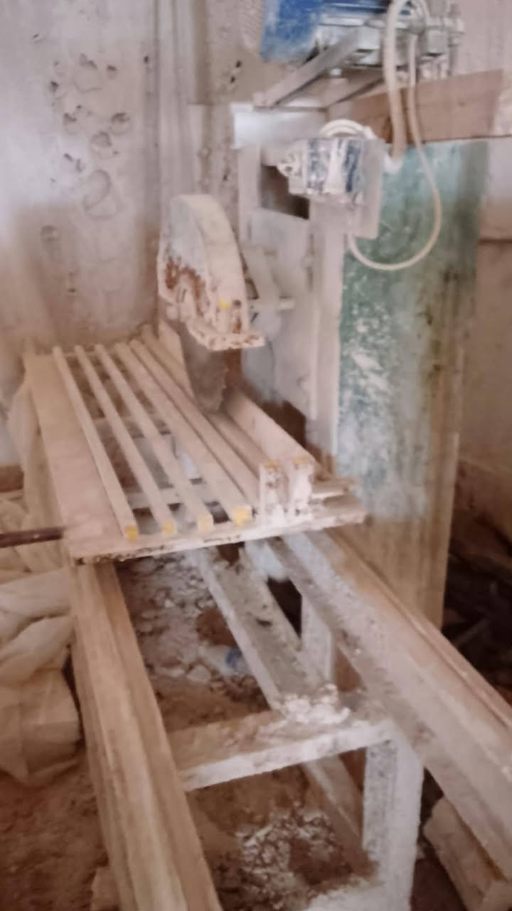 منشار إيطالي • مكينة قطع سيراميك • صلاح الدين بلد