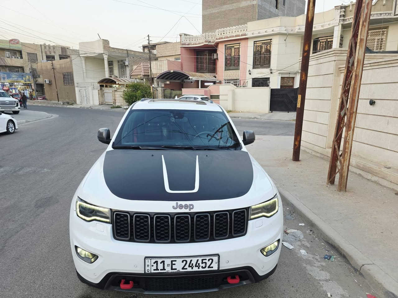 السلام عليكم ♥️
جيب ترايل هوك 2019 مكينة 6 V سلندر📍
خليجي وكاله هارلم 
كفاله من الصبغ والتبديل  
مكينه مفتوحه 
كير كفاله 
المواصفات :-
*جكات 
*بنوراما 
*كشنات فول (تدفئة تبريد كهرباء)
*كشنات خلفية تدفئة
*دفع رباعي 4*4
*صندوق كهرباء
*ليد زينون
*ستيرن كهرباء
*اختام احمر مال تريل هوك موجودة 
*ماوس تحكم 
*شفتات ستيرن 
*مري كهرباء

ترهم مراوس اوباما او جارجر 

مكان الدوره حي الصحه 

رقم بغداد  
السعرر 25،000
***********
