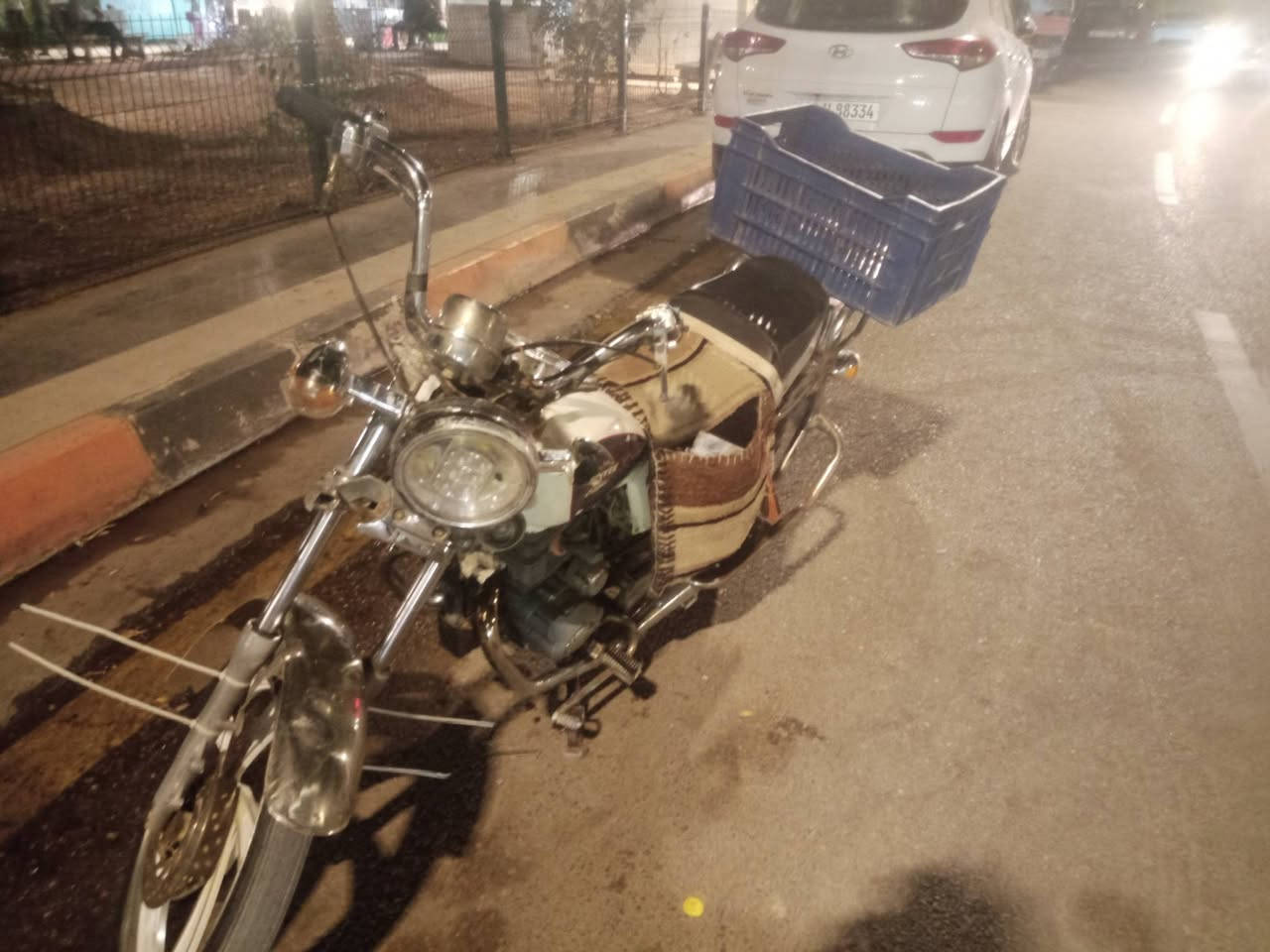 السلام عليكم دراجه جني للبيع دراجه نضيفه مكاني ديالى بعقوبة السعر 350 بيها مجال بسيط حك الجيه *********** متواجد واتساب ورصيد
