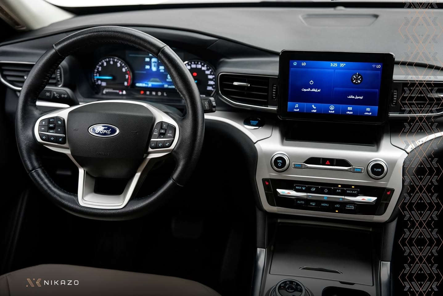 للبيع FORD EXPLORER XLT 2022

وارد خليجي موجود في اربيل ( سيارة شخصية ليست من معرض)

محرك  4 سلندر ٢٣٠٠ توربو ثنائي

كير اوتوماتيك ١٠ سرعات

4WD دفع خلفي و

إطار 245/R20

مساند هواء ٨

كوشنات جلد الامامي مدفئة

شاشة لمس7 انج  ( Apple Car Play ,Android Auto)

تبريد ثلاثي المناطق

نظام EPAS

مرآة خلفية نهارية وليلية

نظام النقطة العمياء

نظام المكابح التلقائي للطواريء

ميزة التشغيل الاوتوماتيك عن بعد

بانوراما

باب الصندوق كهربائي

كود دخول للسيارة

نظام المحافظة على المسار

حساسات خلفية+ كاميرا

كير ماوس

اوتو هولد Auto hold

أوتو ستارت Auto start

أوتو ستوب Auto Stop

منافذ شحن 12v و v 220

اشتريته عام 2023  صفر من الشركة المستوردة ومستعل قليل

الان الكيلومتر  50000 كم 

لايوجد فيه دعمة ولاصبغ فقط خدش قليل في الدعامية الامامية اليمنى و الدعامية الخلفية اليسرى

نظام بصمة موجود عدد 2 سويج

موجود الكتلوك وكتاب الضمان

هدية سيباية

السعر  315 ورقة

 7راكب  .داخل جلد

الاتصال  بالارقام

"***********"

"***********"
