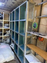 رفوف ألمنيوم تكملة درجة أولى للتواصل 07702638311