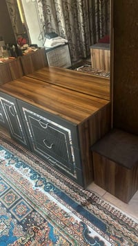 غرفة اخشاب • ٩قطع • ميز تواليت