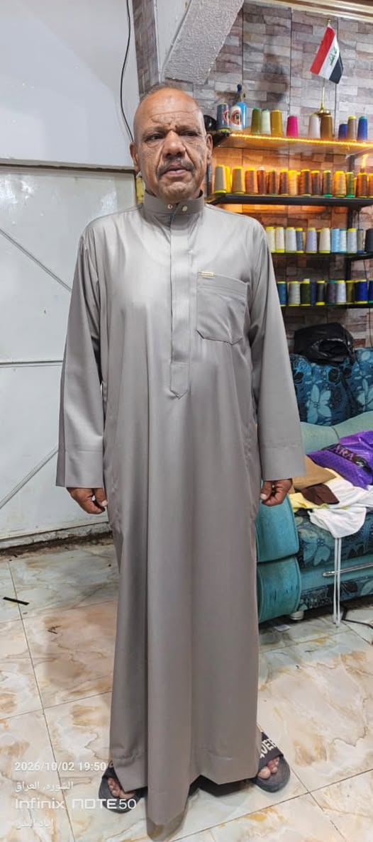سلام عليكم زبائنا الكرام 
يتوفر فصال دشاديش 
يتوفر اقماش انكليزي ربيعي 
عنوان المحل ناحية الشورة
قرب المنتزة 
محل ابراهيم البدر 

***********

نص مكتوب في الصور:
- 2026/10/02 21:28
- الشوره, العراق
- Infinix NOTE 50
- اياد البدر
- 2026/10/02 19:50
- الشورة، العراق
- إياد النمر
- 2026/10/02 21:26
- الشورة, العراق
- الشورە، العراق