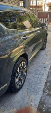 هيونداي سنتافي 2023  فول مواصفات وارد امركي ضرر جاملغ امامي وشوية بالب...