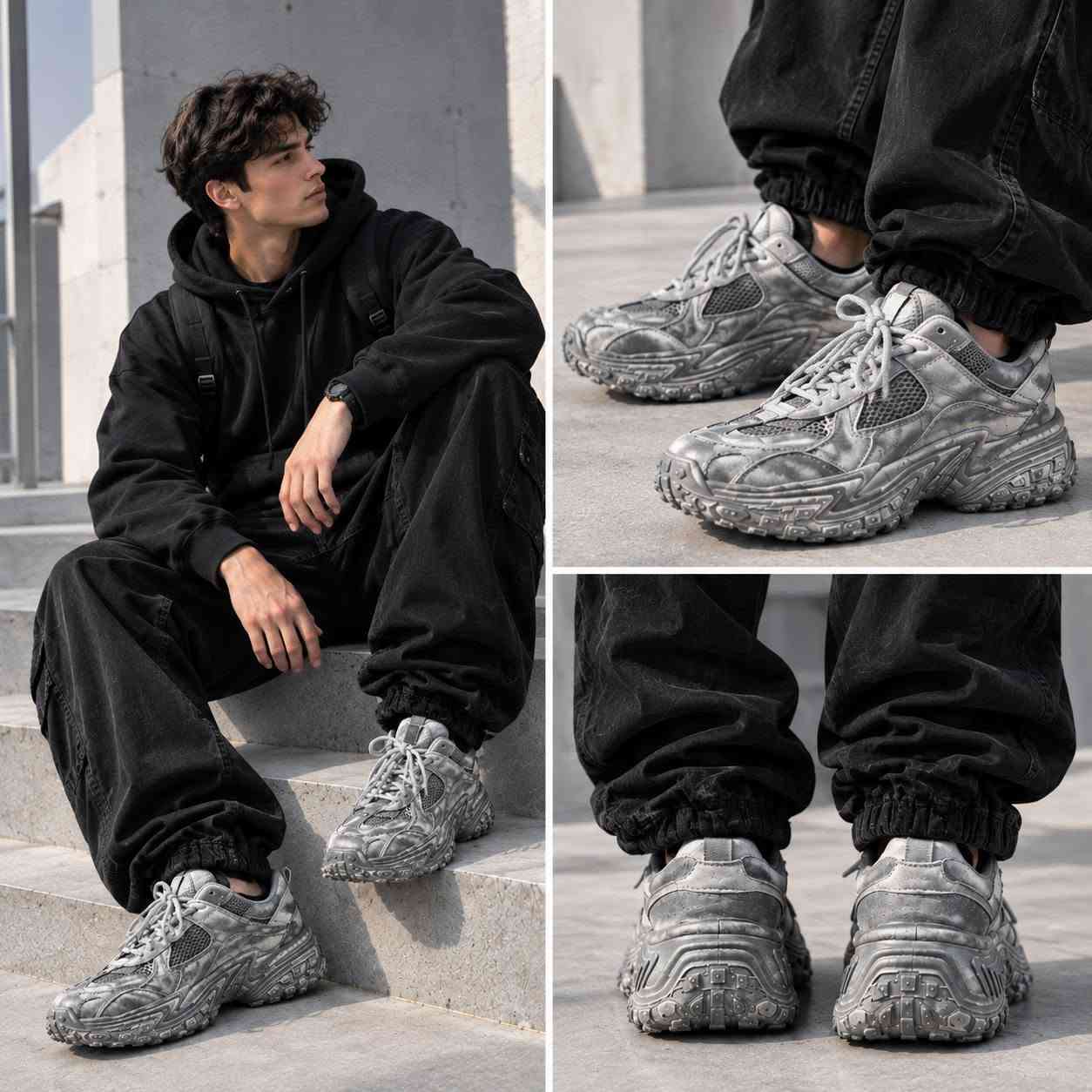 👟 هذا مو حذاء تلبسه… هذا حذاء يكمّل اللوك! 🔥
ستايل شبابي، شكل مرتب، ويمشي ويا كلشي تقريباً 😎
📏 متوفر من 39 إلى 45
🚚 نوصل لكل محافظات العراق 🇮🇶
📩 عجبك؟ دز كلمة "أريد" بالخاص وخلي الباقي علينا 🔥
***********
