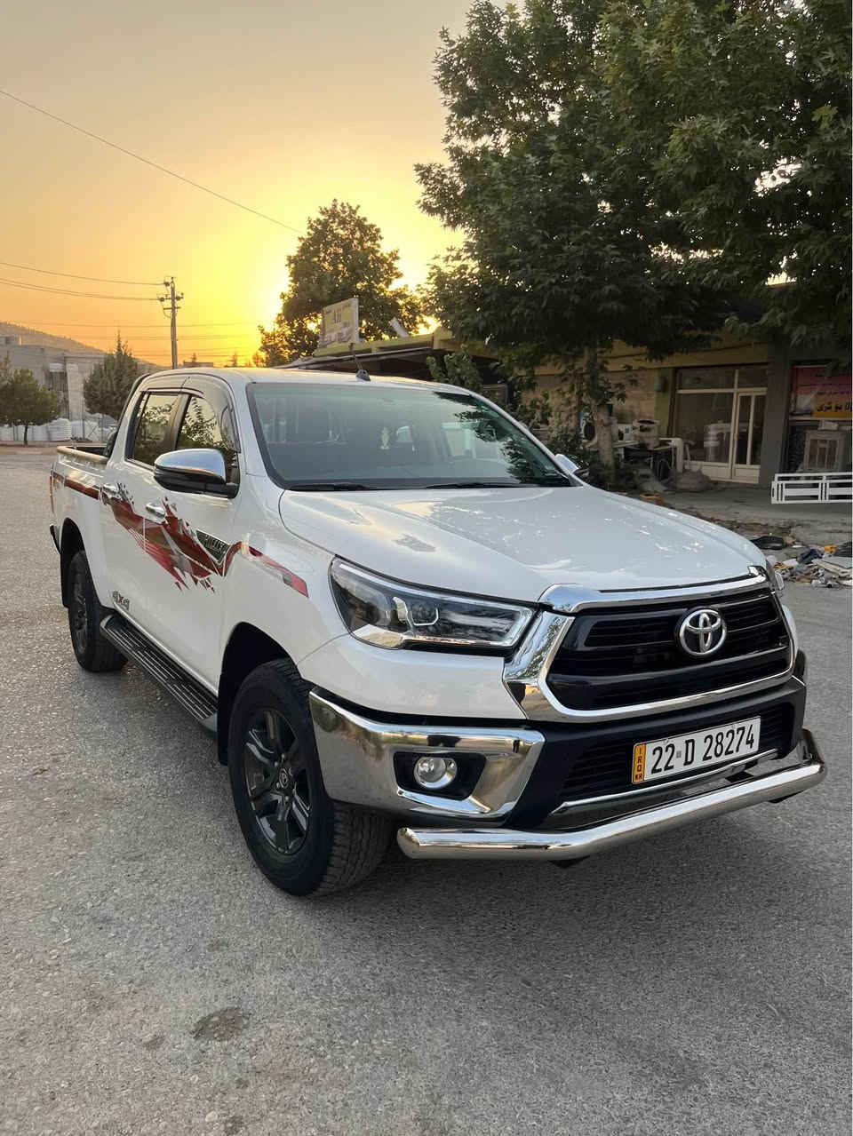 تۆیۆتا هايلۆکس مەرزیە 
شەریکە جیهان 
2022 
72,000 km رۆشتییە 
بێ بۆیاغ بێ لێدران زۆر خاوێن و پاک ماوەتەوە 
دینار مەسروفی نیە 
فول مواصفات  گێرئۆتۆماتیک - بەسمە - کامێرە - گوشین هیتەر - شەحن وایەرليس - شاشە گەورە 

هەموو قالبی بە شەرت 

315$ مەجال 

***********📞
0️⃣7️⃣5️⃣0️⃣3️⃣4️⃣7️⃣1️⃣3️⃣7️⃣0️⃣ شقلاوة, أربيل
