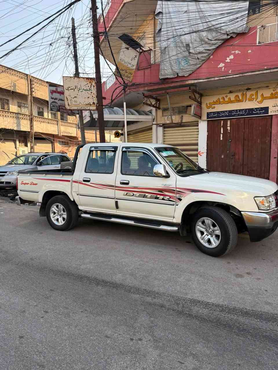 بيكم دير 2010 للبيع
السيارة بدون صبغ 
طخم تاير جديد 
كير ومحرك شرط 
تبريد ثلج 
رقم وهزه جديد 
السيارة بأسمي 
السعر 78 
للاستفسار ***********
