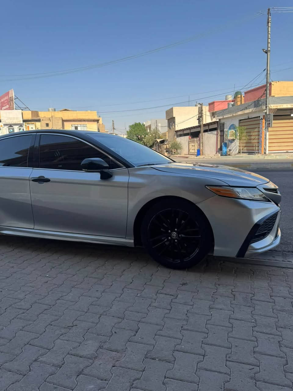 TOYOTA CAMERY XSE
2021
فول  مواصفات اعلى فئة 

مواصفات 

بانوراما

نقطة عمياء
رادات محيطية
قيادة ذاتية مع المحافظة على المسار
مانع تصادم
هاند بريك بصمة
مراية وسطية كهربائية
كراسي كهرباء مع تدفئة كشنات
بصمة وبصمة أبواب
دبل اكزوز
3 انضمة قيادة
شاشة كبيره
بصمة تشغيل
تشغيل عن بعد
لايت زينون
السيارة ماشي 54 ألف mile
محرك 4 سلندر
ضرر السيارة داعميه امامي فقط 
ايرباك مفتوح 
و تعديل بارد بل باب سايق تقريباً 10 cm
مكان كركوك 
سعرها 205$ وبي مجال 
للاستفسار 
***********
