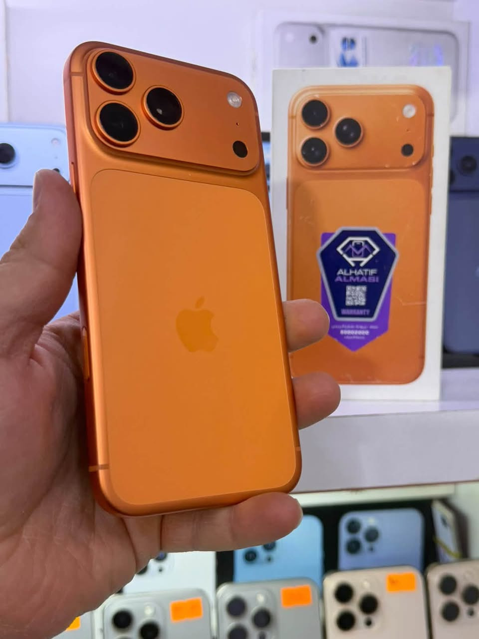 آيفون ١٧ برو ماكس • ٢٥٦ • بطارية ١٠٠