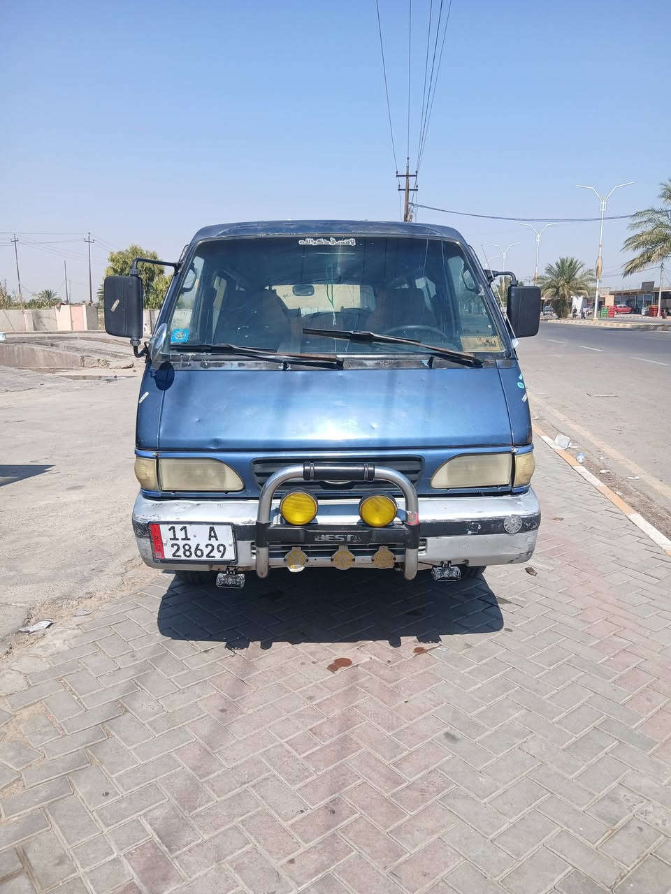 سلام عليكم سياره للبيع موديل ٩٥ رقم بغداد جديد سنويه الى ٢٩مكان السيارة دجيل سعر ٤٥وبيه مجال ***********
