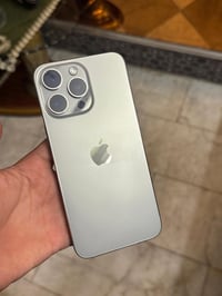 ايفون 15 برو ماكس 🔥 دبل سيمكارت يعني خطين ✅ ذاكرة 256 ✅ بطارية 88 ✅ لو...