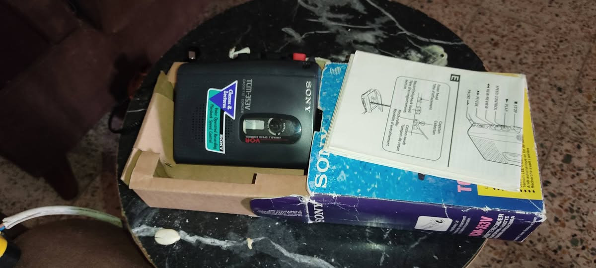 مسجل ريكوردر سوني موديل TCM-353V  للبيع ... للاستفسار مراسلة الصفح. او الاتصال على ***********
