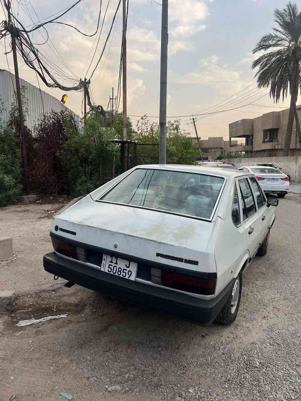 برازيلي ٨٧ • ابيض • رقم بغداد