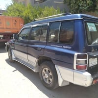 سيارة باجيرو موديل 1999رقم صلاح الدين سنوية نافذة السيارة معاملتها فقط...