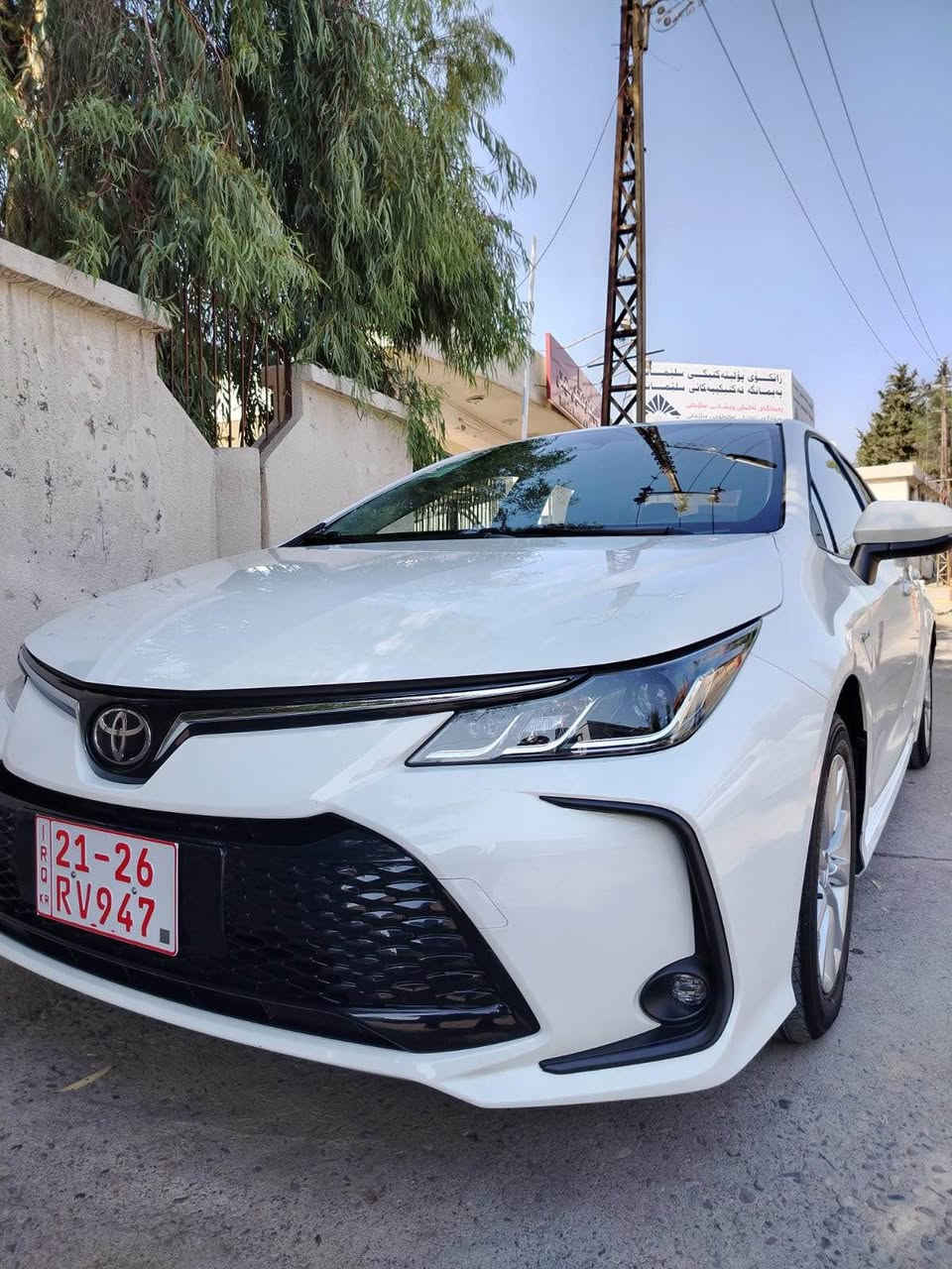 Toyota corolla 2025 
بۆ فرۆشتن
ڕەقەم کاتیی  
٧،٥٠٠ کم ڕۆشتووە 
هیچ شوختوو چاڵی نیە
سعری ١٦٦$ 
ژ.م *********** السليمانية, العراق
