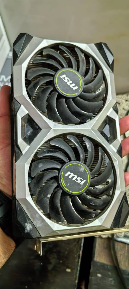 السلام عليكم كارت شاشه GTX 1660 SUPER VENTUS XS 
للبيع 

*********** 
او على الخاص
