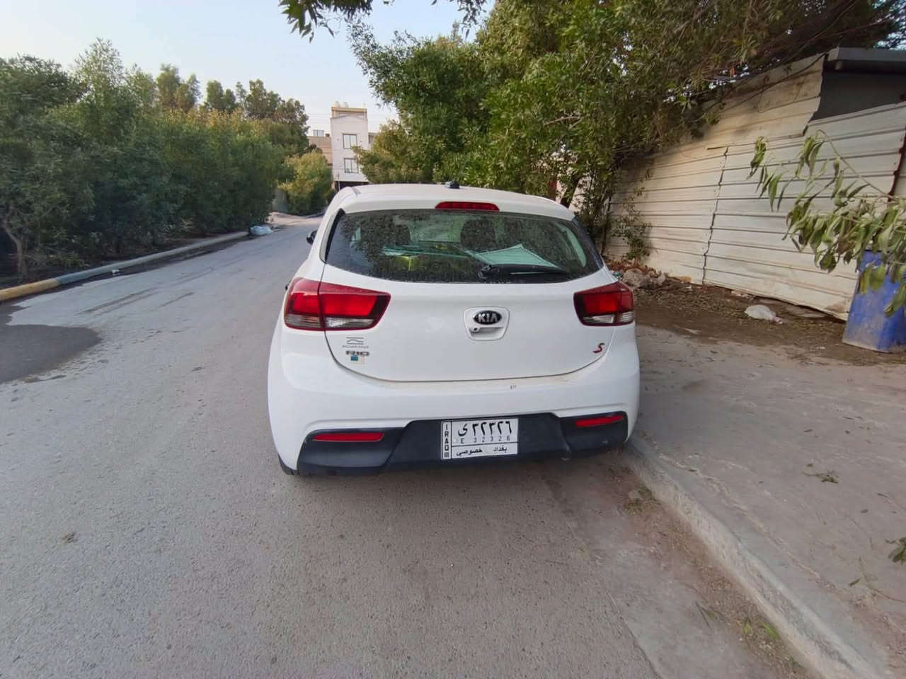 كيا ريو هاج  باك موديل 18
ماشيه 64
محرك 1600 
حادث امريكا مرفق ويا الصور
بالعراق صبغ نصف  باب خلفي عكس السائق
العنوان الدورة
الرقم ***********
السعر 104وبيها مجال بسيط
