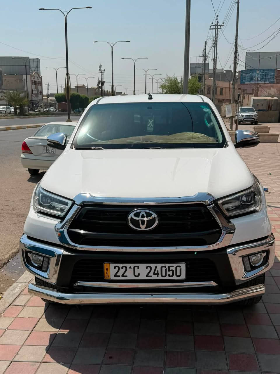 السلام عليكم
للبيع  تويوتا هايلوكس 2021 فورويل 4x4

اوتوماتيك 

رقم السياره اربيل بأسمي شخصياً سنويه لل2031 مجدده وهزه جديده 

ماشيه١٤٥  الف 

السياره جديده جديده كفاله عامه 

سعر السياره 270 بي مجال

العنوان الانبار الفلوجه 

للاستفسار.   ***********
